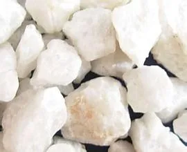 White carbonate mineral used in industrial filler production